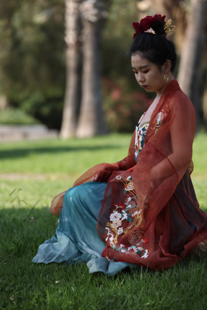 istock Young lady in traditional dress 1536829027