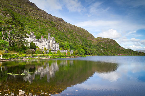 istock Kylemore Abbey in Connemara mountains 153684355
