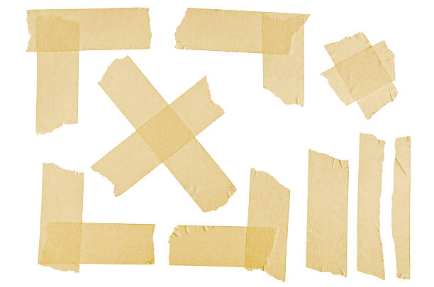 istock Masking tape corners and stripes 153686879