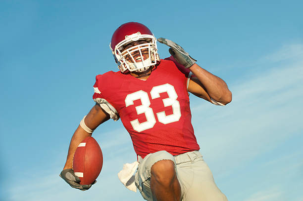 istock Football player in game action 153687114