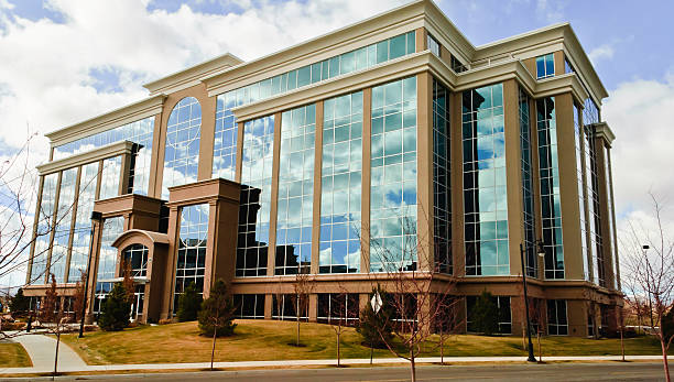 istock Glass Office Building on a Winter Afternoon 153687875
