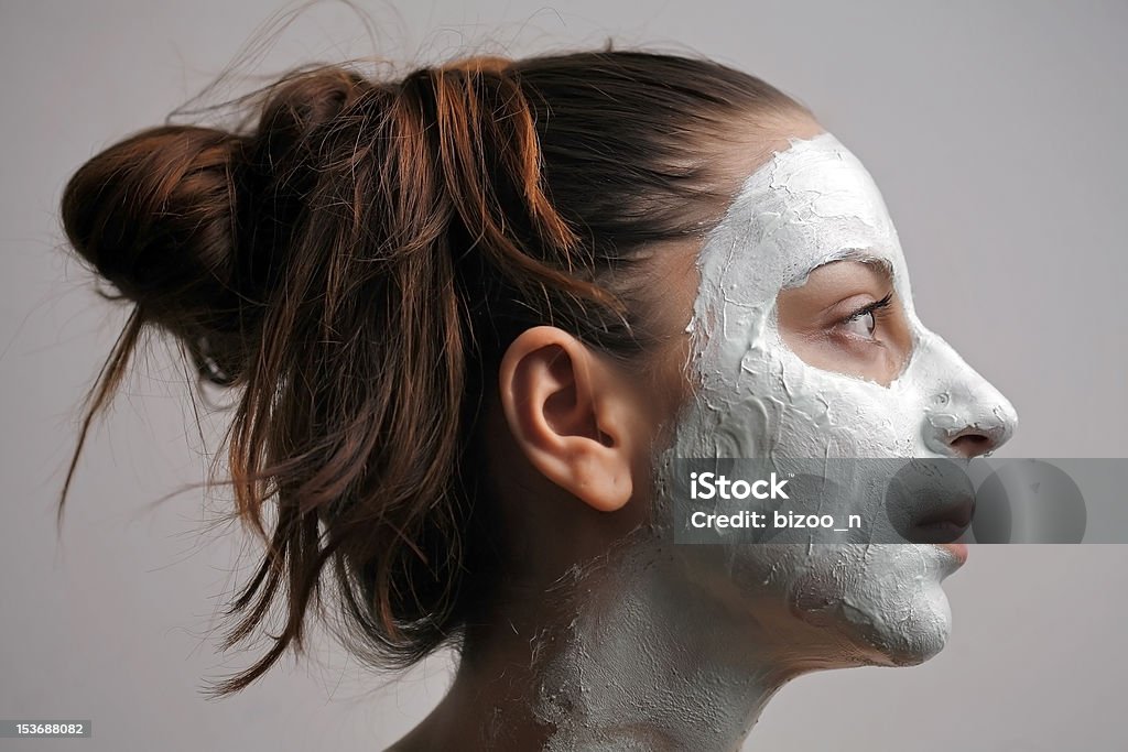 Maschera per il viso - Foto stock royalty-free di Adulto