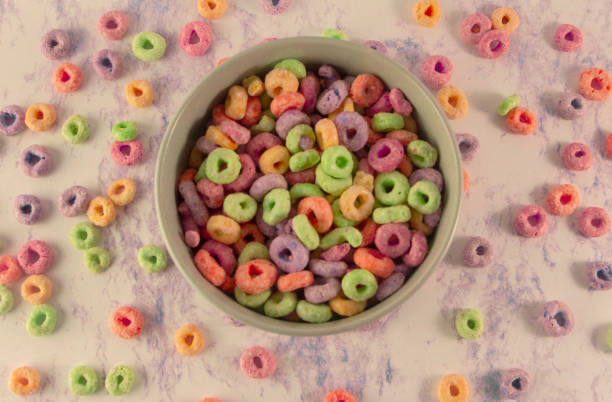 colored cereal
