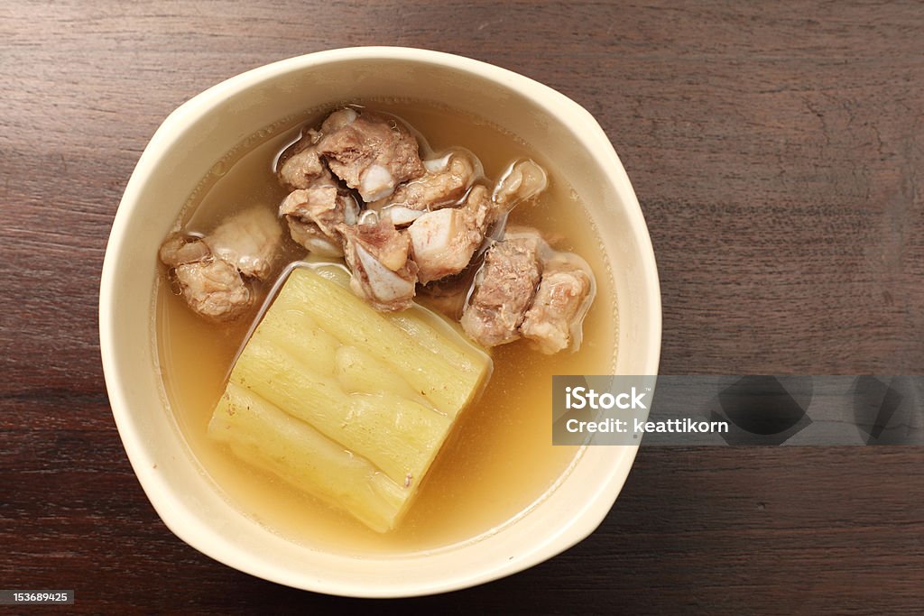 Amer gourde soupe avec du porc - Photo de Aliment libre de droits