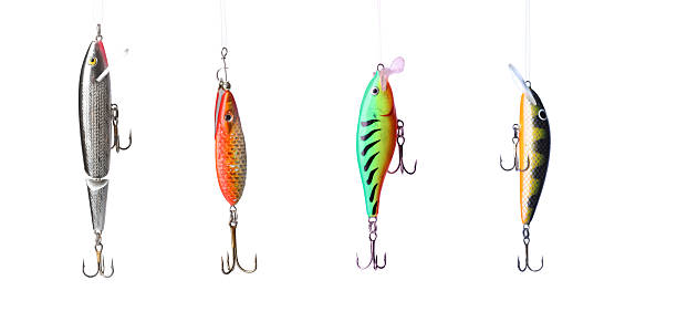 istock Five fishing lures 153689588