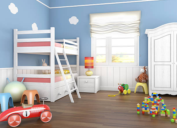 istock blue children´s room with toys 153689865