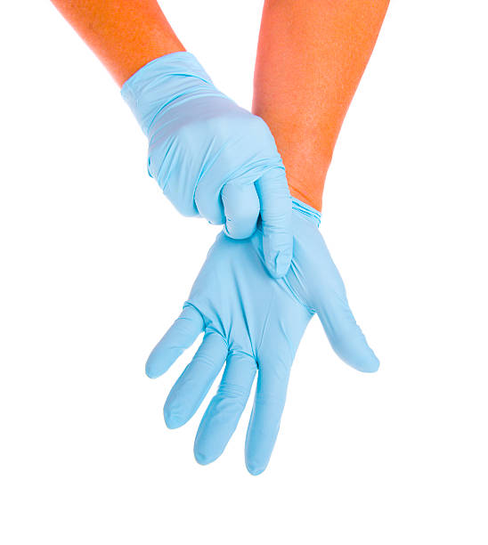 gloves stock photo
