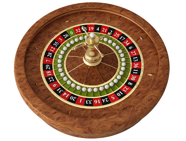 istock roulette casino on white background 153691364