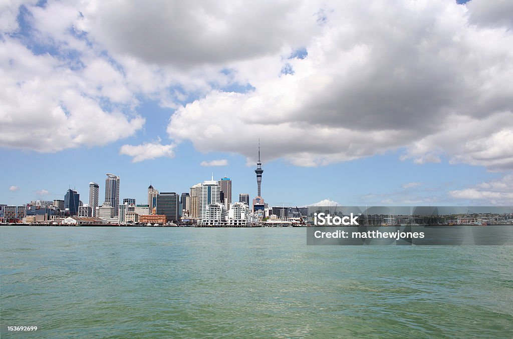 Cidade de Auckland, Nova Zelândia por dia 3 - Foto de stock de Arquitetura royalty-free