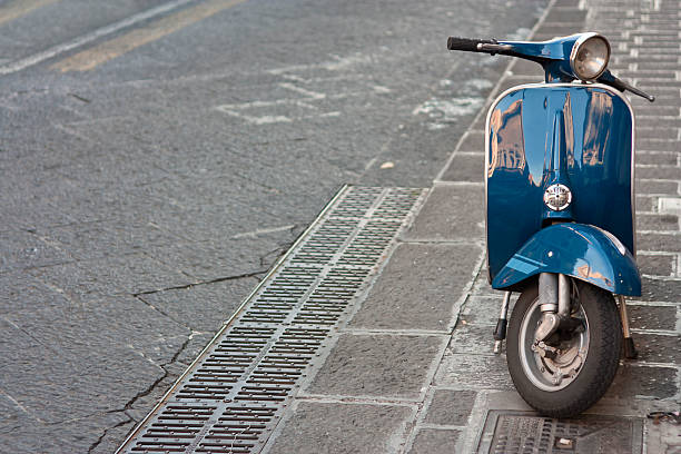 istock Italian vintage scooter 153693083