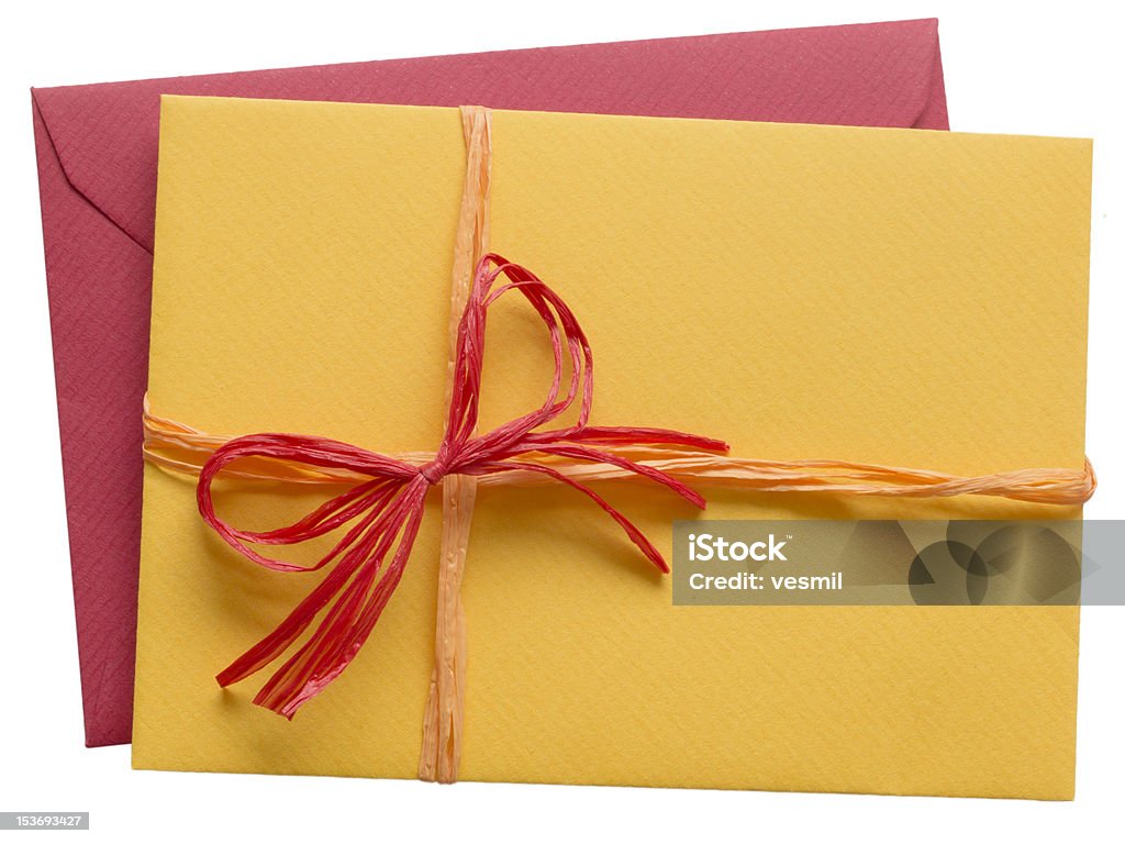 Letras coloridas e envelope - Foto de stock de Envelope royalty-free