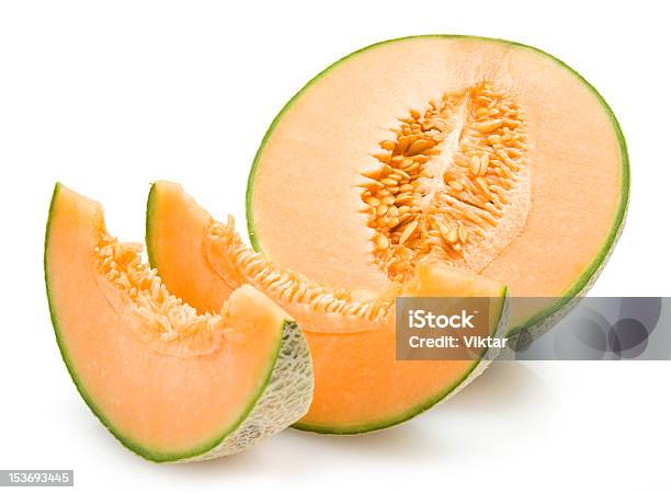 Photo libre de droit de Melon Cantaloup banque d'images et plus d'images libres de droit de Aliment - Aliment, Aliment en portion, Fraîcheur