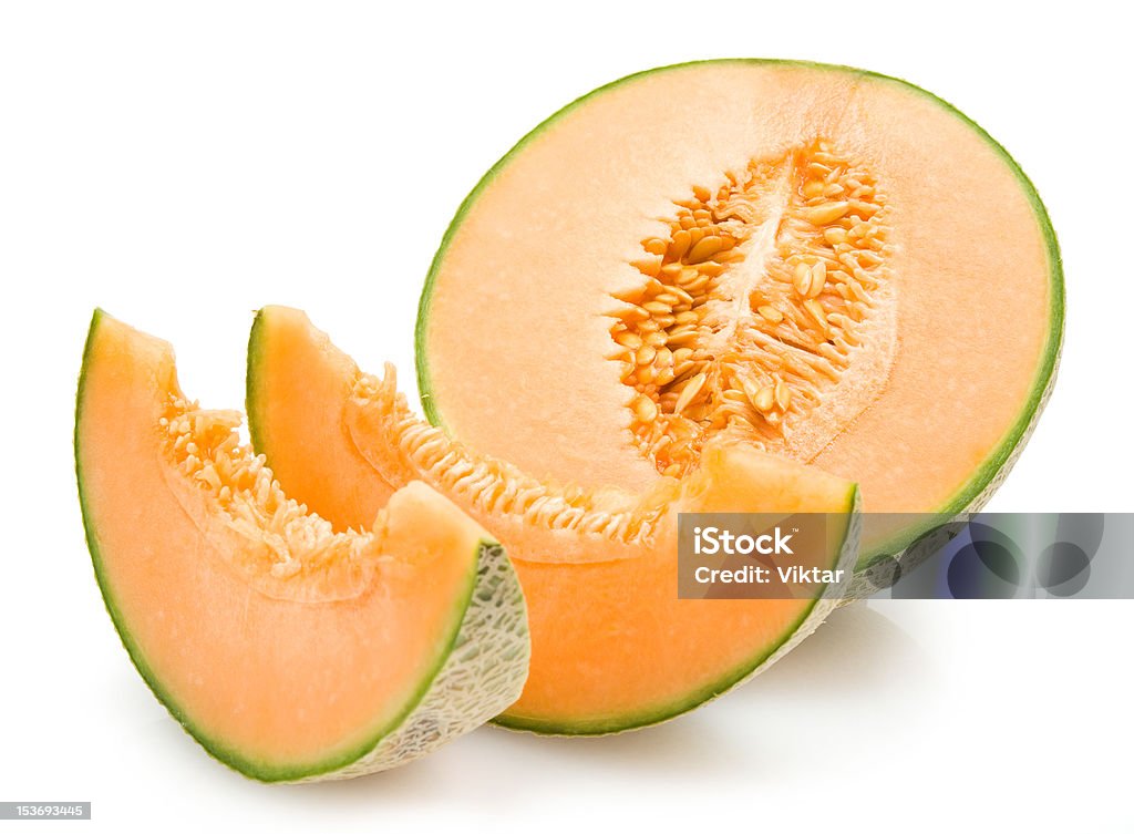 Melone di Cantalupo - Foto stock royalty-free di Anguria