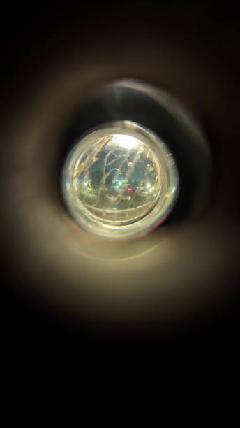 istock Cracked Hole in a Door 1536944036