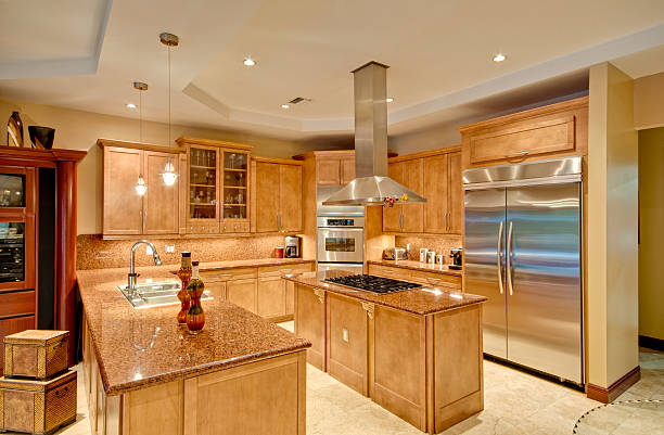 Modern Kitchen stock photo