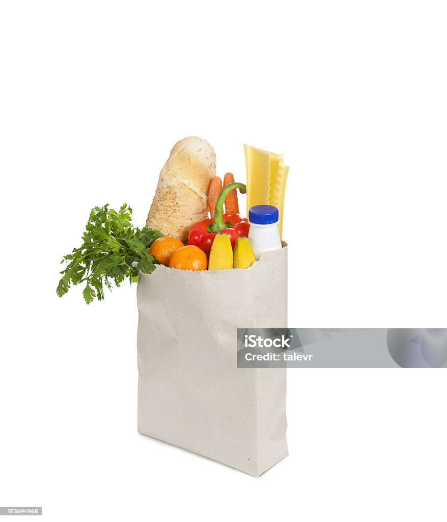 Bolsa de mercearia - Foto de stock de Alimentação Saudável royalty-free