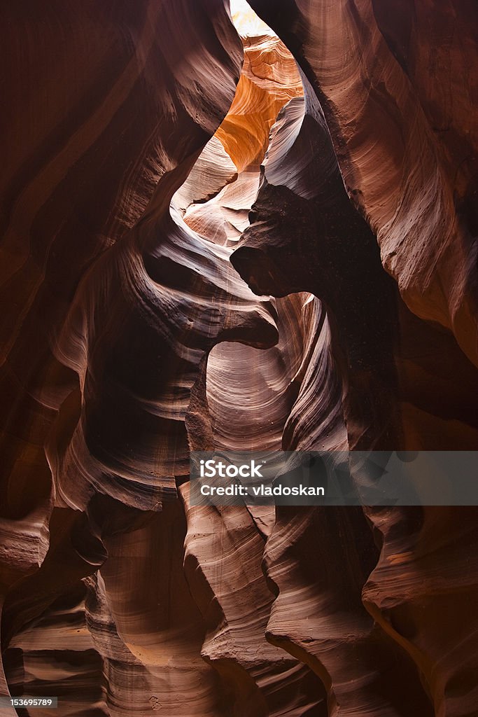 Rich kolorowych warstw Antelope Canyon - Zbiór zdjęć royalty-free (Bez ludzi)