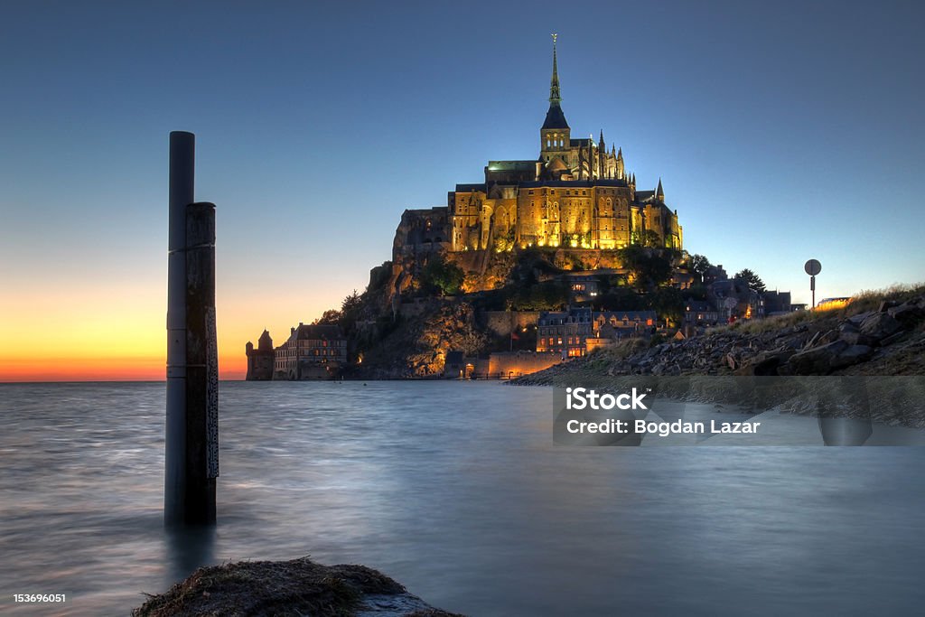 Mont Saint Michel, Normandie, France - Photo de Abbaye libre de droits