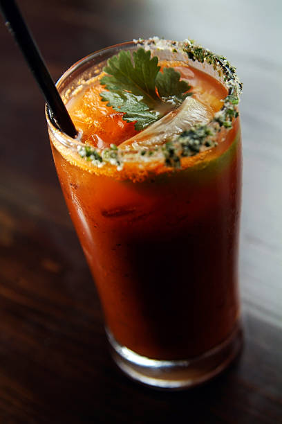 Mexican Bloody Mary stock photo