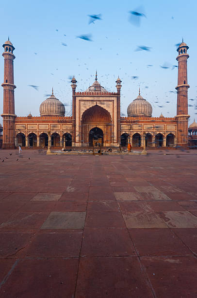 istock Delhi Main Mosque Birds Blur Morning 153696494