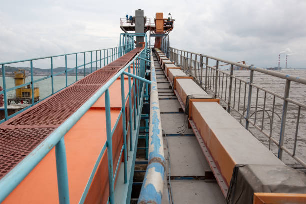 istock Large mechanical equipment in industrial plants 1536971104