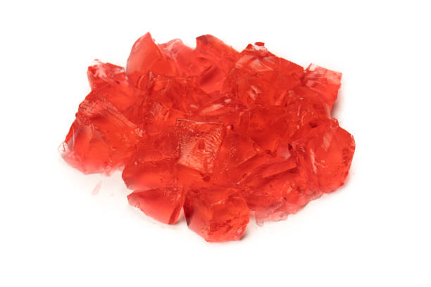 istock Sweet fruit jelly dessert isolated on a white background. 1536975239
