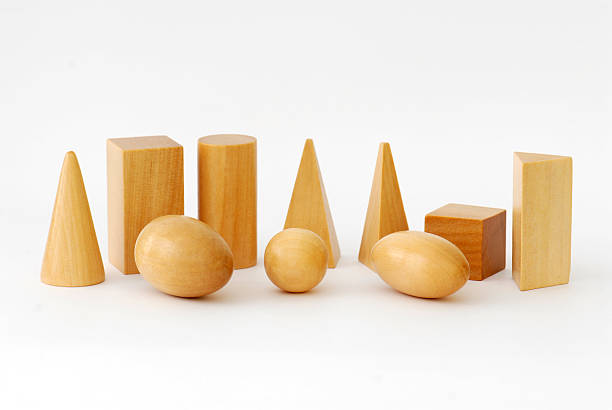 istock Set of wooden geometric objects 153698528