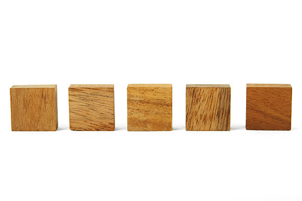 istock wooden square figures in line isolated 153699024
