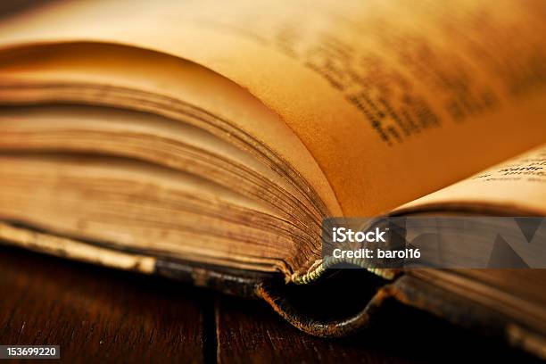 Old Book Stock Photo - Download Image Now - Book, Close-up, Education