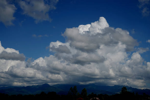 Free Stock Photo of A mountain range with clouds in the sky | Download ...