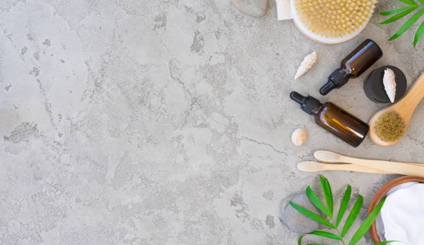 istock Personal hygiene products made from natural materials 1536994931