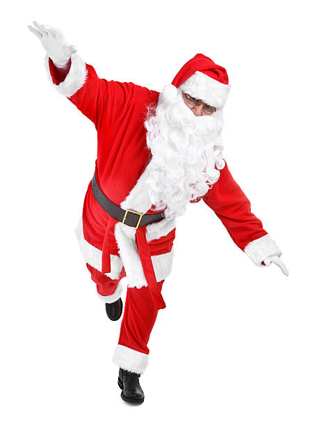 istock funny pose of santa claus 153699818