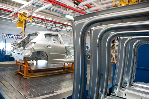 istock Automotive industry manufacturer's warehouse 153700437
