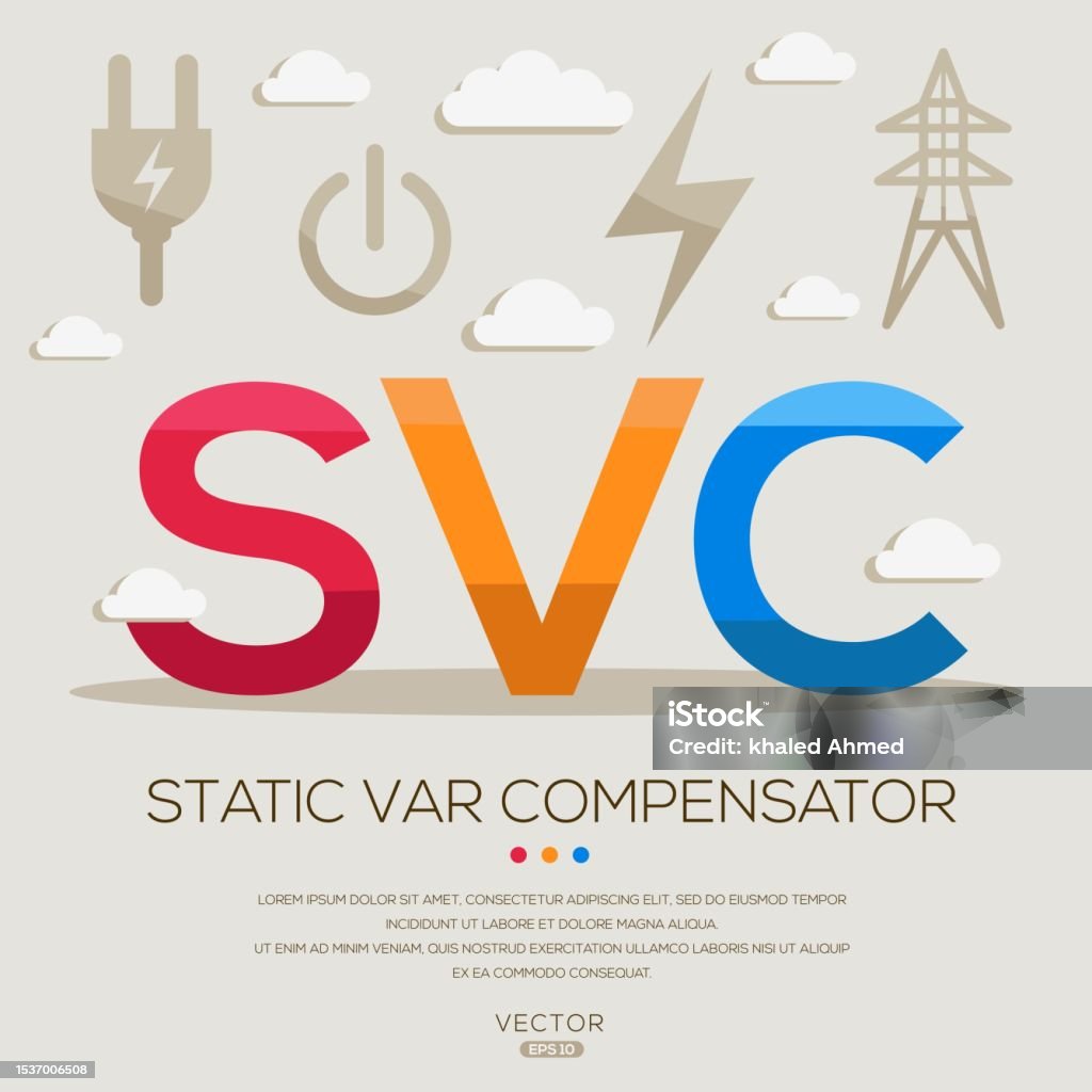 Var Compensator Svc Static Var Compensator Stock Illustration - Download Image Now ...