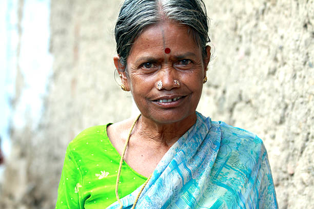 istock Smiling Indian Senior Woman 153701265