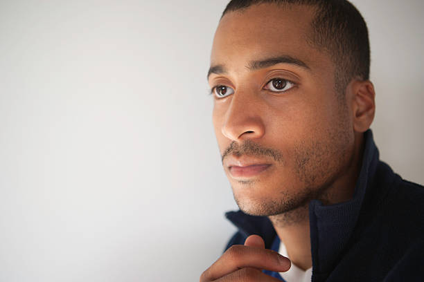 istock Attractive Latino man gesturing with hand. 153702582