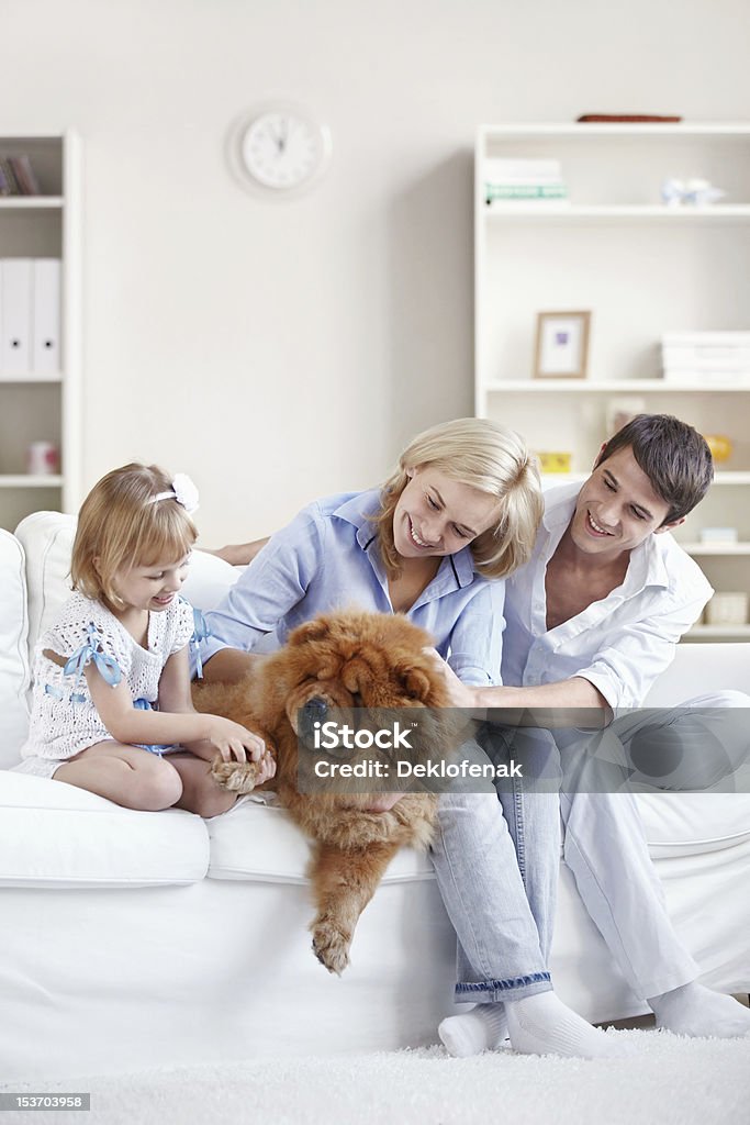 Familia y domésticos mascota - Foto de stock de Familia libre de derechos