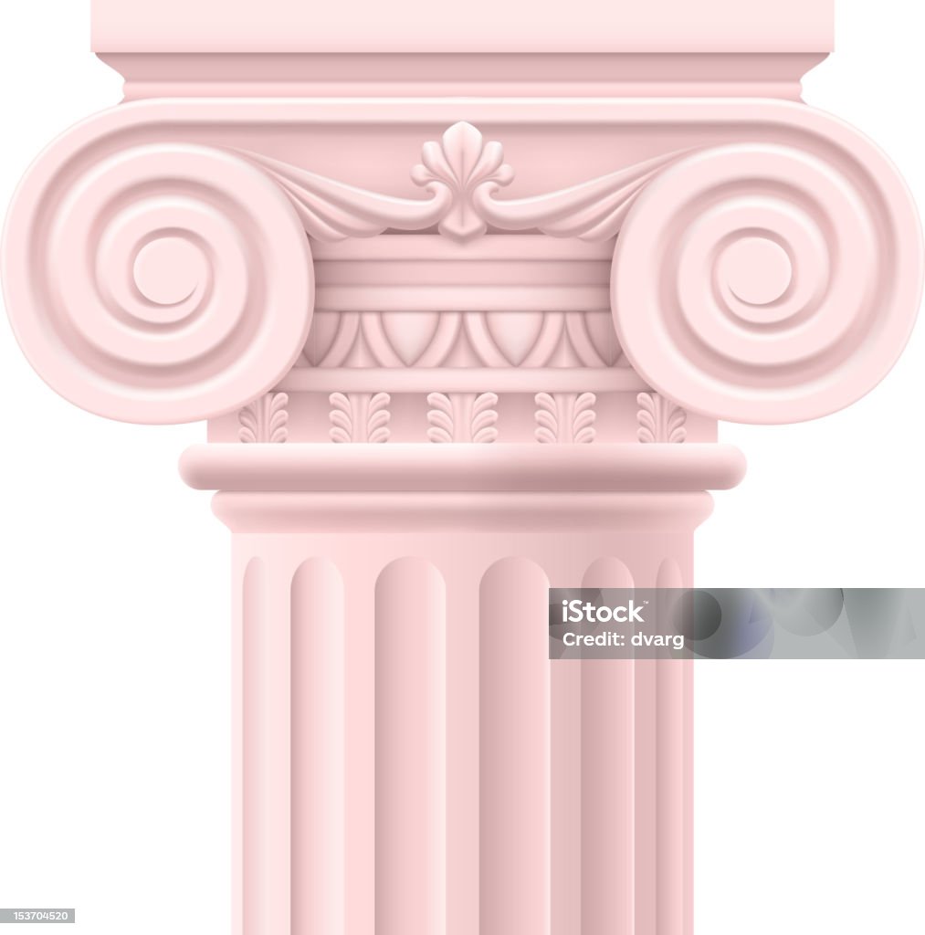 Roman Column Graphics Roman Column Stock Illustration - Download Image Now - Ancient ...