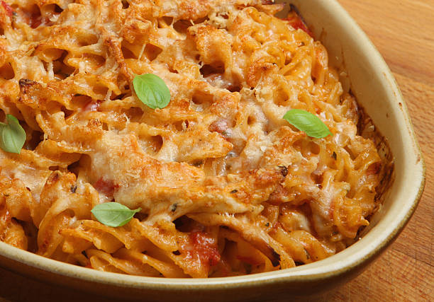 istock Baked Fusilli Pasta au Gratin 153704998