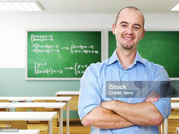 Confident Teacher Stock Photo - Download Image Now - Adult, Adults Only, Casual Clothing