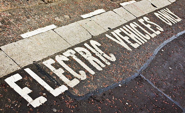 istock Electric Vehicle Parking Space 153705403