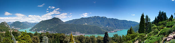 istock Panorama of Swiss Alps 153705603