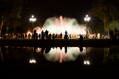 Magic Fountain of Montjuic show in Barcelona