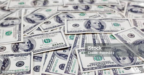 Background With Money Stock Photo - Download Image Now - American One Hundred Dollar Bill, Backgrounds, Banking