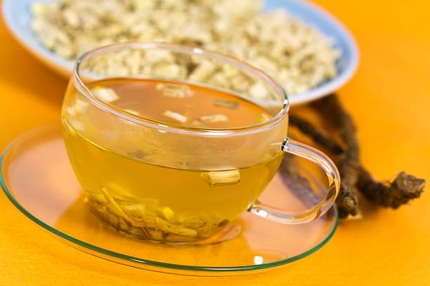 istock Tea of Root , Marshmallow , herbal Medicine 153705978