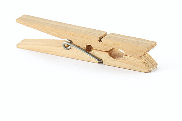 istock Wooden Clothes Peg 153706560