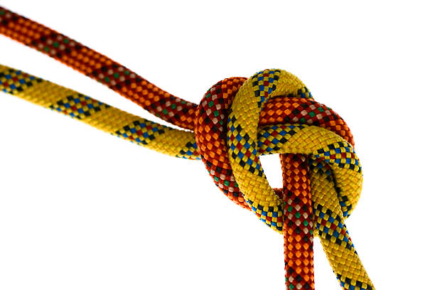 istock Overhand Knot with Climbing Rope 153706837