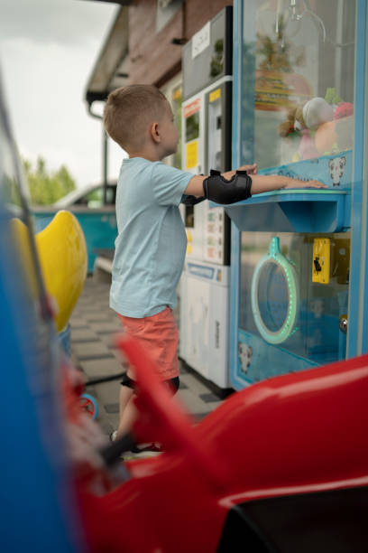 istock Toddler at indoor playground 1537072734