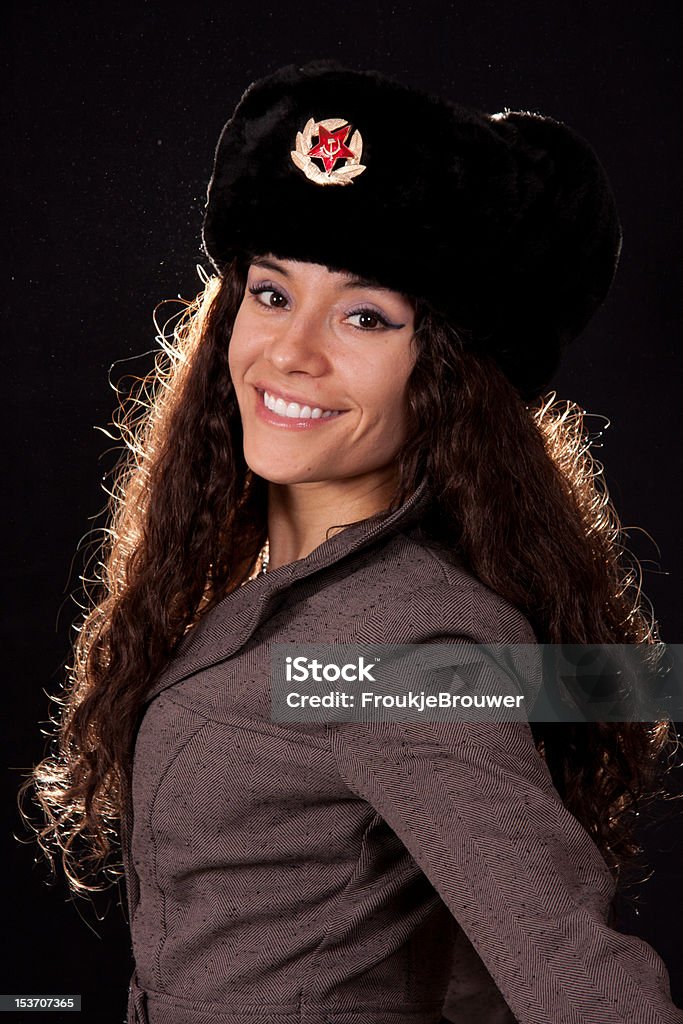 Russian Espião sorridente - Royalty-free Adulto Foto de stock