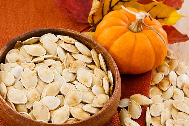istock Tasty Roasted Pumpkin Seeds 153708361